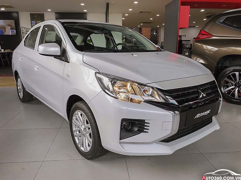 Mitsubishi Attrage Trưng bày tại Phan Thiết Bình thuận